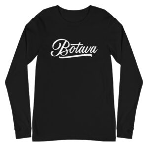 Unisex Long Sleeve Tee (White Logo) - Image 2