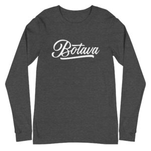 Unisex Long Sleeve Tee (White Logo) - Image 7