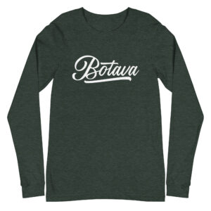 Unisex Long Sleeve Tee (White Logo) - Image 6
