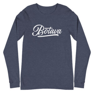 Unisex Long Sleeve Tee (White Logo) - Image 9