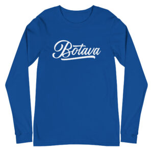 Unisex Long Sleeve Tee (White Logo) - Image 8