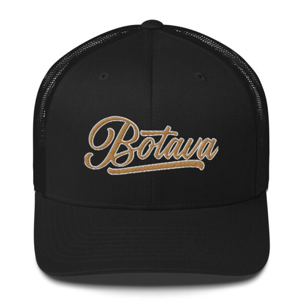 Black & Gold Trucker Cap